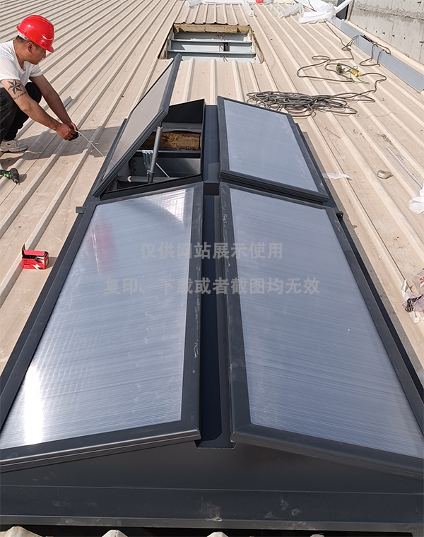 兰州王老吉生产车间治多排烟天窗